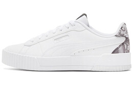Кроссовки Puma Carina Crew Untamed Su For Casual Shoes White/Black Women's 375960-02