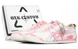 Кроссовки Onitsuka Tiger MEXICO 66 Lifestyle Shoes Unisex Low-top White/pink, белый 1183a360-205（team63-梦幻糖语sbox） | white
