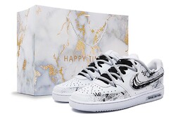 Кроссовки Nike Court Vision 1 Skateboarding Shoes Unisex Low-top Black/white, черный/белый dh2987-101（team277-自由主义s-box） | black/white