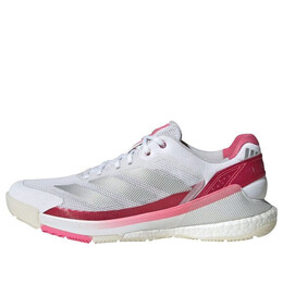 Кроссовки crazyquick boost 'white silver lucid pink' Adidas, белый jp9588 | cloud white/silver metallic/lucid pink