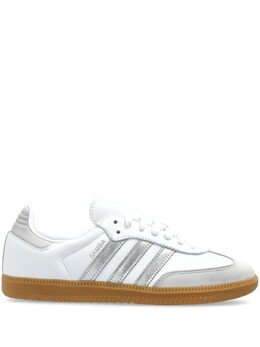 Кроссовки Adidas Samba OG "Белый/Серебристый Металлик/Серый" ji2725 | белый