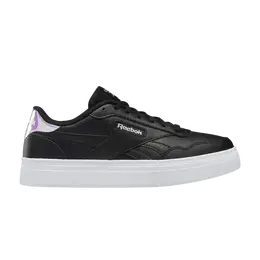 Кроссовки Reebok Wmns Court Advance Bold 'Black Iridescent', черный gw2090 | core black/cloud white/silver metallic
