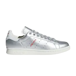 Кроссовки Adidas Wmns Stan Smith 'Silver Metallic Red', серебряный b41750 | silver metallic/blue tint