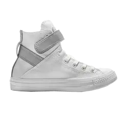 Кроссовки Converse Wmns Chuck Taylor All Star Brea Reflective Hi 'White Silver', белый 553423c | white/silver