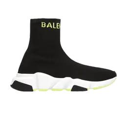 Кроссовки Balenciaga Balenciaga Wmns Speed Trainer 'Black Neon', черный 581032 w1p20 1047 | black/white/neon yellow/black