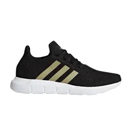 Кроссовки Adidas Wmns Swift Run 'Black Tech Silver', черный f34309 | core black/tech silver/cloud white