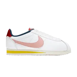 Кроссовки Nike Wmns Cortez 'Coral Stardust', белый 807471 114 | summit white/gym red/chrome yellow/coral stardust