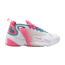 Кроссовки Nike Wmns Zoom 2K 'White Digital Pink', розовый cu2988 166 | white/digital pink/turquoise