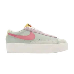 Кроссовки Nike Wmns Blazer Low Platform 'Seafoam', зеленый dm9464 001 | seafoam/sea glass/saturn gold/pink salt