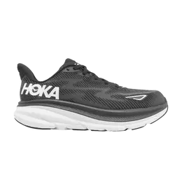 Кроссовки Hoka Wmns Clifton 9 Wide 'Black White', черный 1132211 bwht | black/white