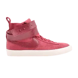 Кроссовки Nike Wmns Blazer Mid Twist Suede 'Cherrywood Red', красный 599386 600 | pink smoke/cherrywood red
