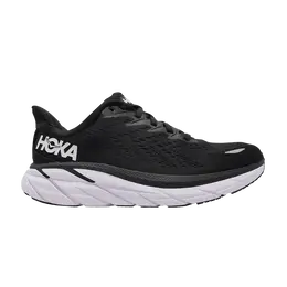 Кроссовки Hoka Wmns Clifton 8 Wide 'Black White', черный 1121375 bwht | black/white