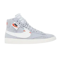 Кроссовки Nike Wmns Blazer Mid Rebel 'Wolf Grey', серый bq4022 006 | wolf grey/team orange