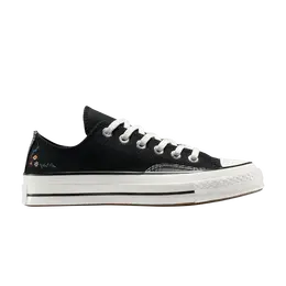 Кроссовки Converse Wmns Chuck 70 Low 'Varsity Vines', черный a15549f | black/vintage white/branch out