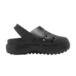 Кроссовки Adidas Wmns Adilette Platform Clog 'Triple Black', черный jp9577 | core black/core black/core black