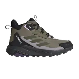 Кроссовки Adidas Wmns Terrex Anylander Mid Rain.RDY 'Olive Strata', зеленый jq9965 | olive strata/night cargo/core black