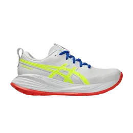Кроссовки Asics Wmns Gel Cumulus 27 'Track Club Pack - Safety Yellow', белый 1012b906 100 | white/safety yellow