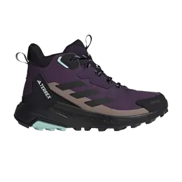 Кроссовки Adidas Wmns Terrex Anylander Mid Rain.RDY 'Aurora Plum Trace Brown', фиолетовый jq9966 | aurora plum/core black/trace brown