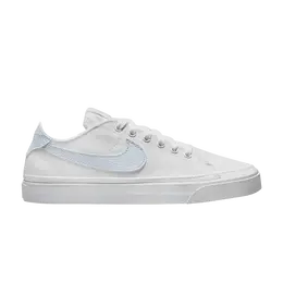 Кроссовки Nike Wmns Court Legacy Canvas 'White Football Grey', белый cz0294 103 | white/football grey