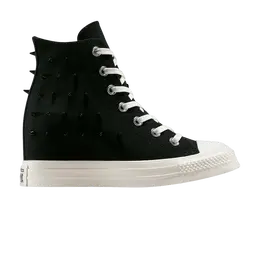 Кроссовки Converse Wmns Chuck Taylor All Star Wedge Platform High 'Spikes', черный a16598c | black/egret/brown