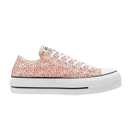 Кроссовки Converse Wmns Chuck Taylor All Star Platform Low 'Vintage Floral - Egret', белый 568378c | egret/multi/black