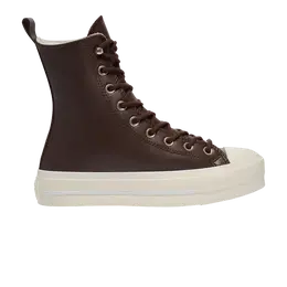 Кроссовки Converse Wmns Chuck Taylor All Star Extra-High Platform 'Mountain Club', коричневый 570027c | dark root/egret/black