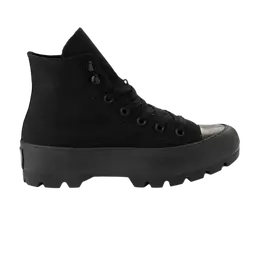 Кроссовки Converse Wmns Chuck Taylor All Star Lugged High 'Black Monochrome', черный 569891c | black/black/black