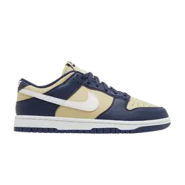 Кроссовки Nike Wmns Dunk Low Next Nature 'Navy Gold', синий dd1873 401 | midnight navy/white/team gold