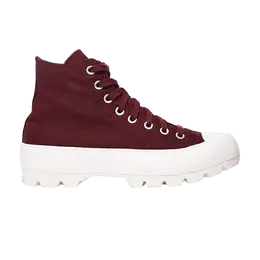 Кроссовки Converse Wmns Chuck Taylor All Star Lugged High 'Dark Burgundy', красный 566284c | dark burgundy/dark burgundy/white