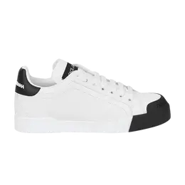 Кроссовки Dolce & Gabbana Dolce & Gabbana Wmns Portofino 'White Black', белый ck1802 aw113 89697 | white/black