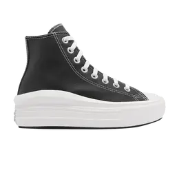 Кроссовки Converse Wmns Chuck Taylor All Star Move Platform High 'Leather - Black', черный a04294c | black/white/white