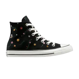 Кроссовки Converse Wmns Chuck Taylor All Star High 'Floral', черный a16520f | black/frozen acai/branch out