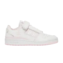 Кроссовки Adidas Wmns Forum Plus 'White Clear Pink', белый gx5073 | cloud white/clear pink/cloud white