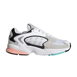 Кроссовки Adidas Wmns Falcon 2000 'Grey Glow Pink', белый eh0138 | grey one/glow pink/core black