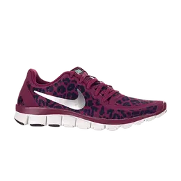 Кроссовки Nike Wmns Free 5.0 V4, красный 511281 603 | raspberry red/metallic silver-green glow