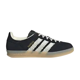 Кроссовки Adidas Wmns Gazelle Indoor 'Ruffled Stripes - Black Cream Gum', черный js1412 | core black/cream white/gum