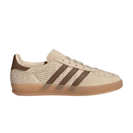 Кроссовки Adidas Wmns Gazelle Indoor 'Crochet Pack - Sand Strata', желто-коричневый js1418 | sand strata/preloved brown/gum