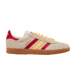 Кроссовки Adidas Wmns Gazelle 'White Spark Scarlet', кремовый ie9125 | white/spark/scarlet