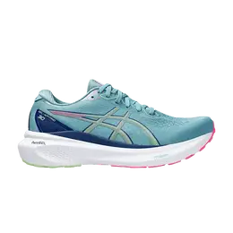 Кроссовки Asics Wmns Gel Kayano 30 'Gris Blue Lime Green', синий 1012b357 402 | gris blue/lime green