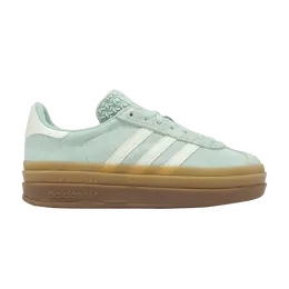 Кроссовки Adidas Wmns Gazelle Bold 'Ash Green', зеленый js3902 | ash green/off white/gum