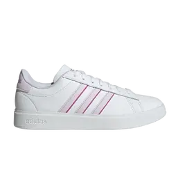 Кроссовки Adidas Wmns Grand Court 2.0 'White Ice Lavender', белый ig9242 | cloud white/ice lavender/purple burst