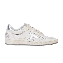 Кроссовки Golden Goose Golden Goose Wmns Ball Star 'Optic White Silver', белый gwf00746 f007565 10449 | optic white/silver