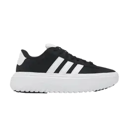 Кроссовки Adidas Wmns Grand Court Platform 'Black White', черный ie1102 | core black/cloud white/core black