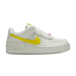 Кроссовки Nike Wmns Air Force 1 Shadow 'Sail Opti Yellow', белый cz0375 100 | sail/digital pink/opti yellow
