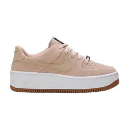 Кроссовки Nike Wmns Air Force 1 Sage Low 'Bio Beige', желто-коричневый ar5339 203 | bio beige/black/white/bio beige