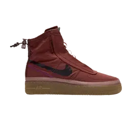 Кроссовки Nike Wmns Air Force 1 Shell 'Red Brown', коричневый bq6096 200