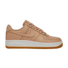 Кроссовки Nike Wmns Air Force 1 '07 Premium 'Bio Beige', желто-коричневый 896185 202 | bio beige/bio beige/metallic silver