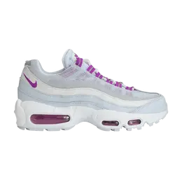 Кроссовки Nike Wmns Air Max 95 'Grey Hyper Violet', серый 307960 023 | football grey/hyper violet