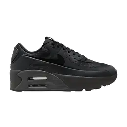 Кроссовки Nike Wmns Air Max 90 LV8 'Off Noir Dark Smoke Grey', черный hf9415 001 | off noir/dark smoke grey/anthracite/black