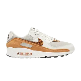 Кроссовки Nike Wmns Air Max 90 'Tortoiseshell', белый dq9316 001 | phantom/velvet brown/light bone/light curry